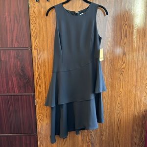 Black Bar III Asymmetrical Hem Dress Size 4